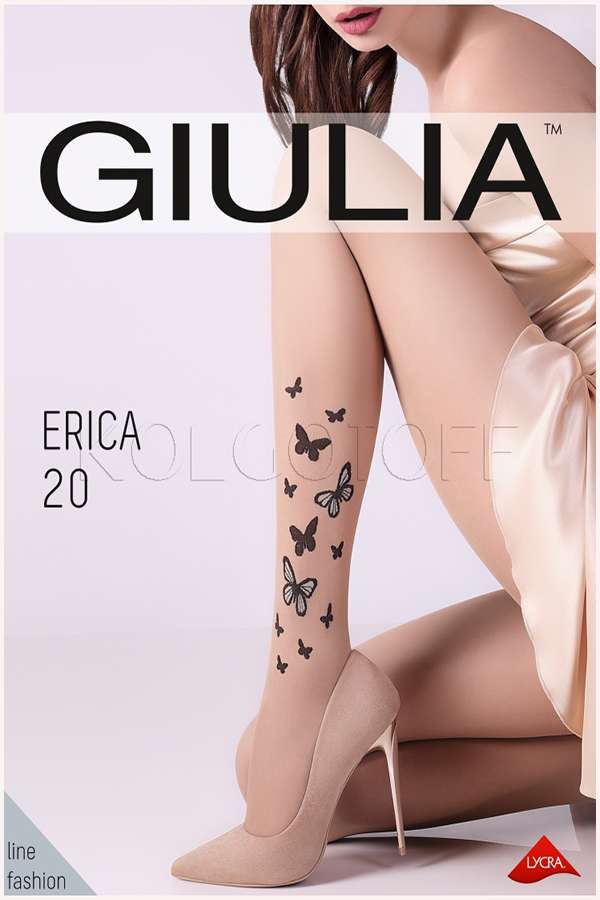Колготки жіночі з візерунком GIULIA Erica 20 model 3